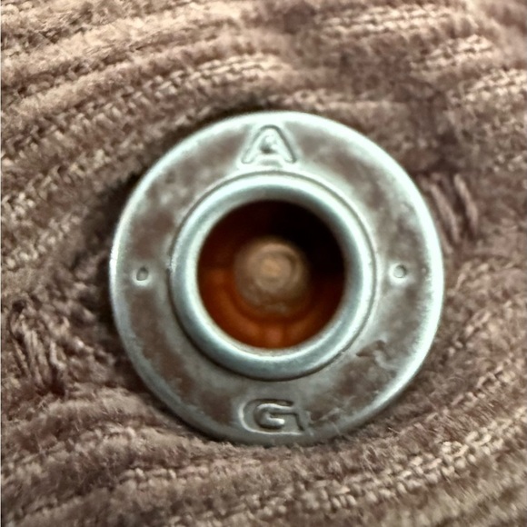 AG Adriano Goldschmied XL Corduroy Shirt Brown Long Sleeve 100% Cotton - Picture 5 of 7